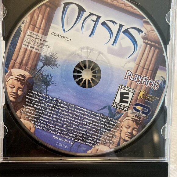 Pc Game OASIS Over 35 Levels‎ 10 Tutorials Modes Software Playfirst Puzzle Game - Picture 6 of 11